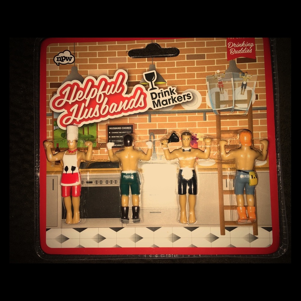 HELPFUL HUSBAND DRINK MARKERS